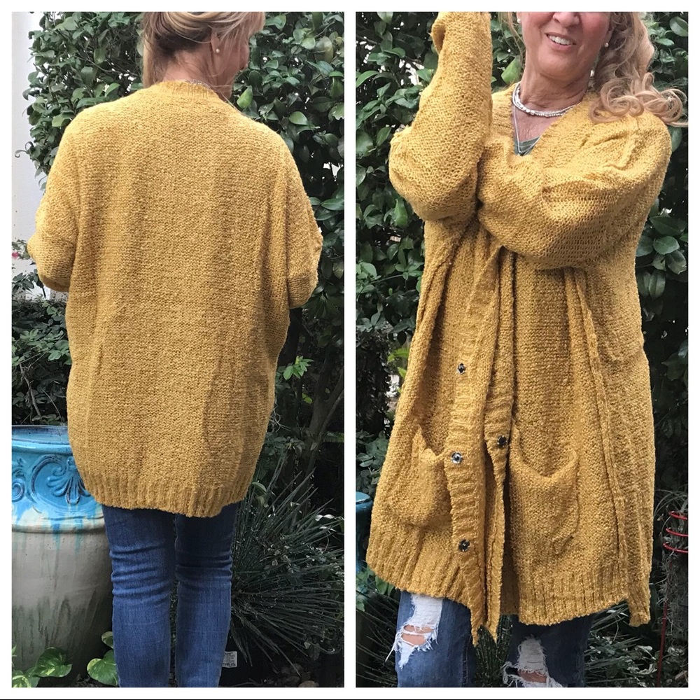 Boom-Chicka-Boom! Oversized Button-Down Cardigan - Picture 7 of 8